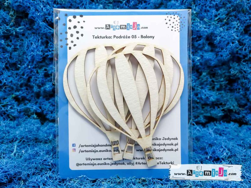 Tekturka Podróże "Balony" 05 - Artemisja - obrazek 2