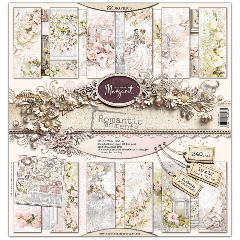 Romantic Moments Zestaw - Margaret - 30,5 x 30,5 cm
