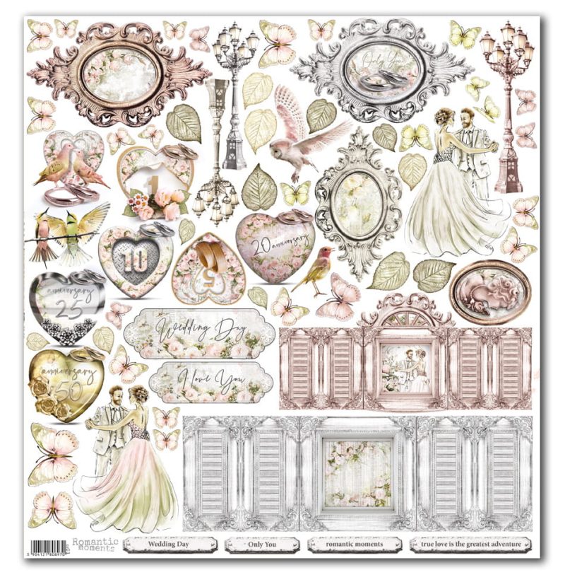Romantic Moments Zestaw - Margaret - 30,5 x 30,5 cm - obrazek 2