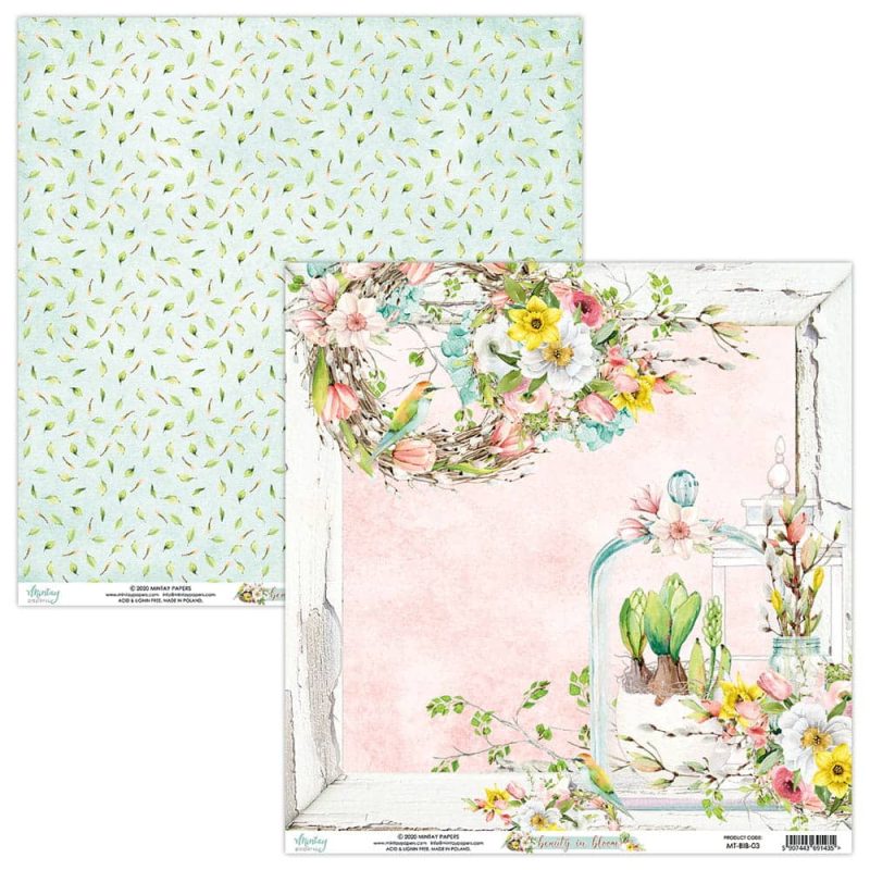 Zestaw papierów 30,5 x 30,5 MINTAY - Beauty in Bloom - obrazek 4