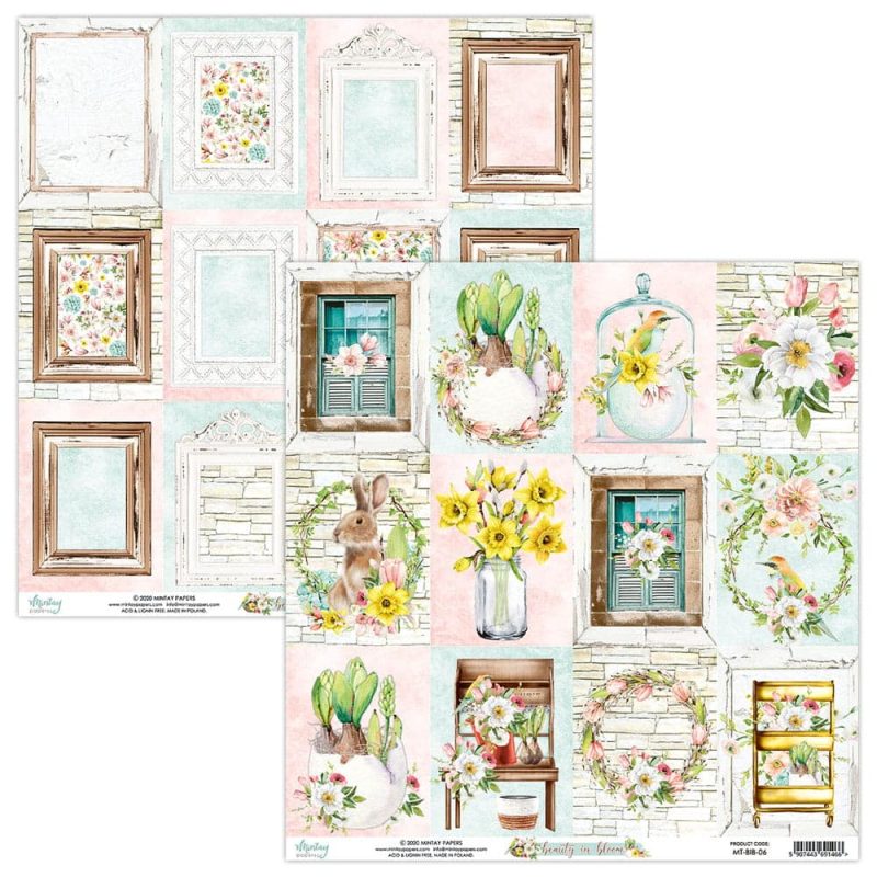 Zestaw papierów 30,5 x 30,5 MINTAY - Beauty in Bloom - obrazek 7