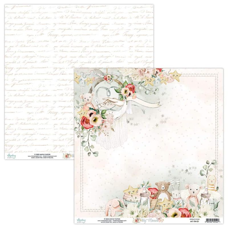 Zestaw papierów 30,5 x 30,5 MINTAY - Tiny Miracle - obrazek 2