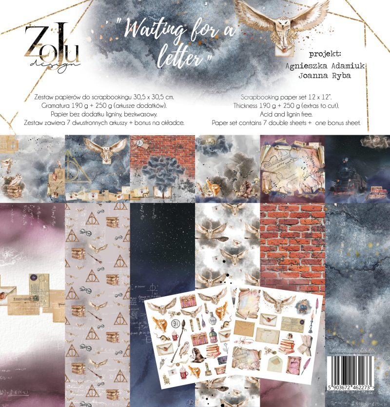 Waiting For The Letter Zestaw - ZoJu Design 30,5 x 30,5 cm