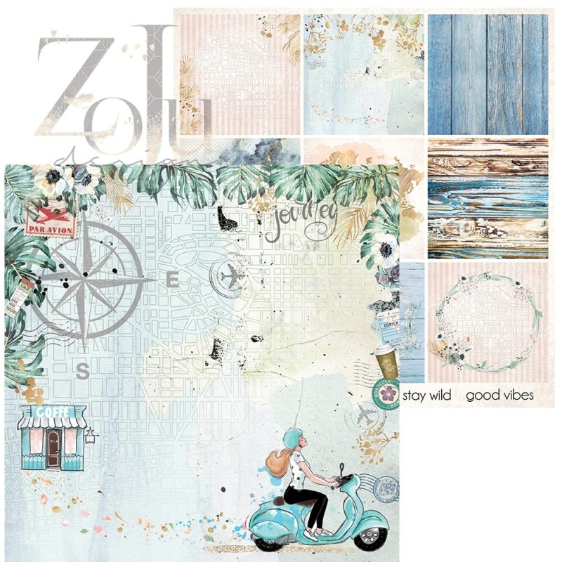 Beautiful Journey 01 - ZoJu Design 30,5 x 30,5 cm