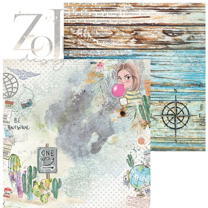 Beautiful Journey 05 - ZoJu Design 30,5 x 30,5 cm