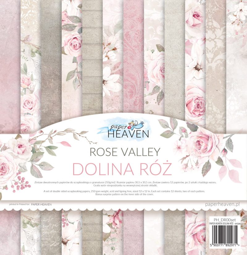 Dolina Róż - Paper Heaven Zestaw