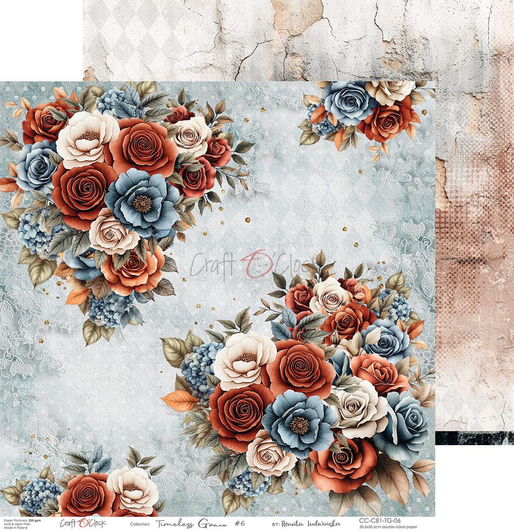 Timeless Grace Zestaw Craft O'Clock 30,5x30,5 cm - obrazek 7