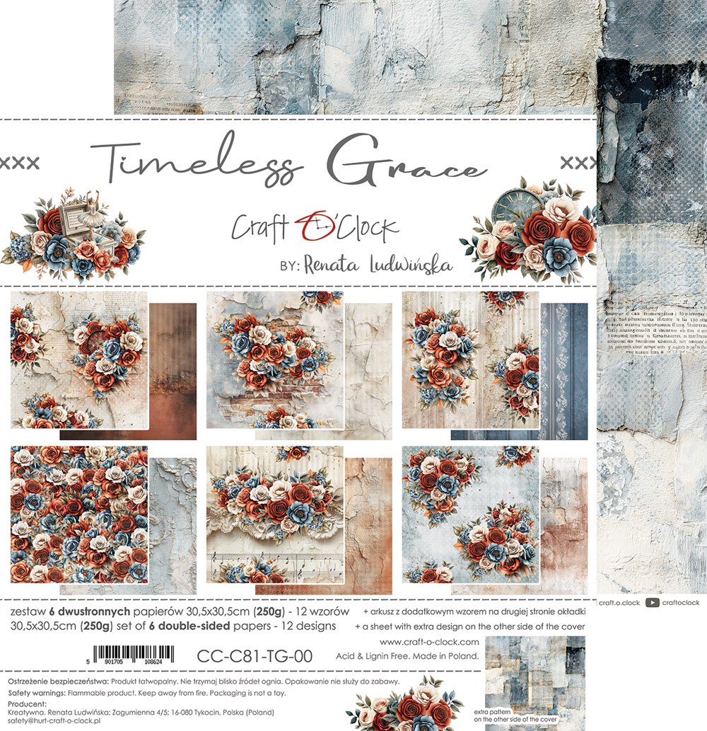 Timeless Grace Zestaw Craft O'Clock 30,5x30,5 cm - obrazek 8